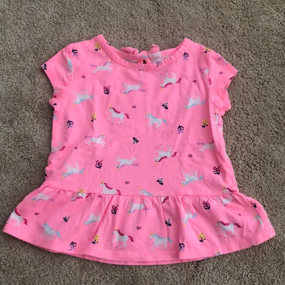 🎉Like New🎉Carter’s Unicorn tee